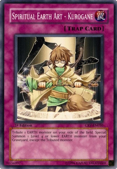 Spiritual Earth Art - Kurogane [CRV-EN050] Common | Card Merchant Takapuna