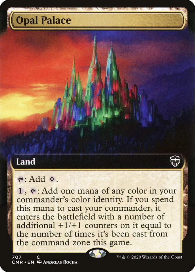 Opal Palace (Extended Art) [Commander Legends] | Card Merchant Takapuna