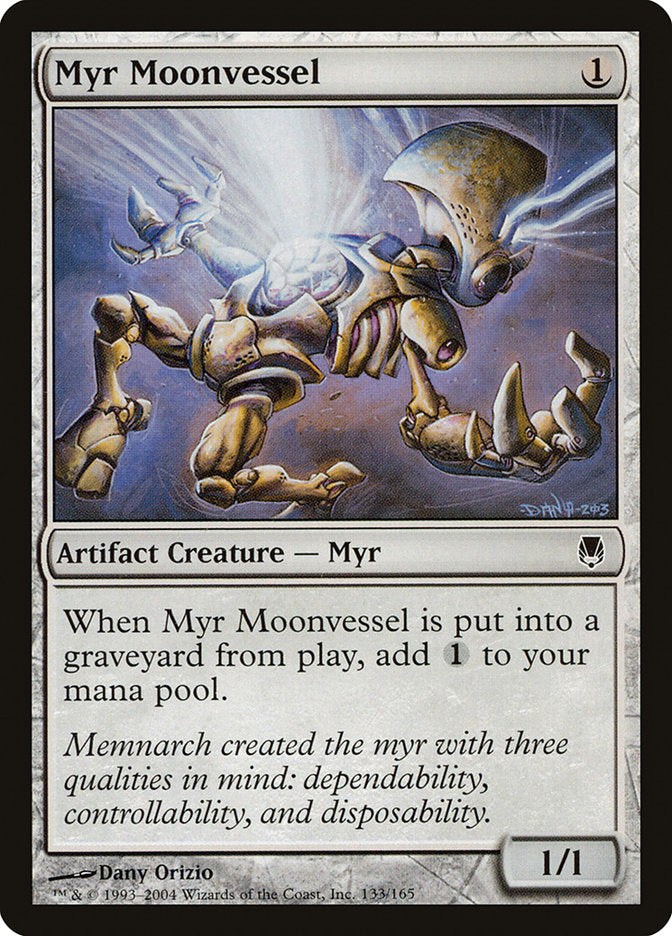 Myr Moonvessel [Darksteel] | Card Merchant Takapuna