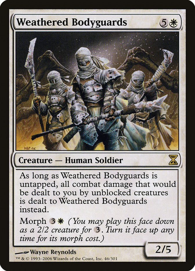 Weathered Bodyguards [Time Spiral] | Card Merchant Takapuna