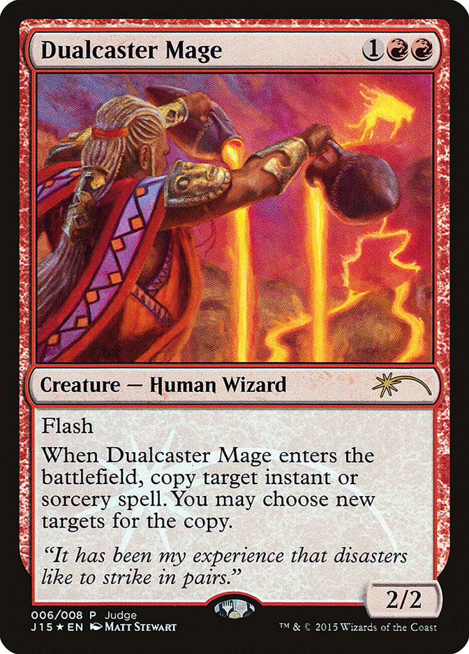 Dualcaster Mage [Judge Gift Cards 2015] | Card Merchant Takapuna