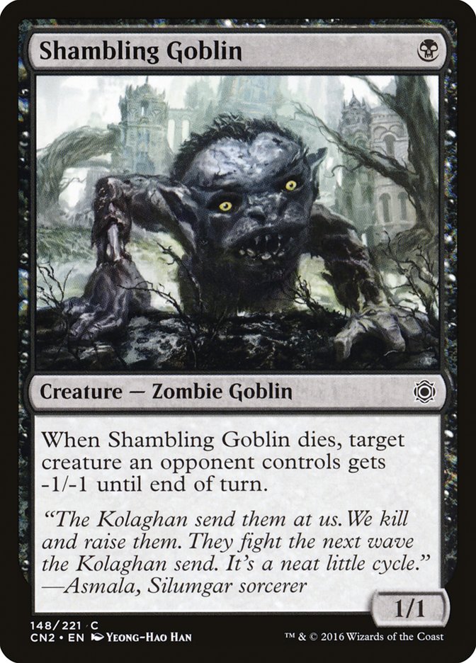 Shambling Goblin [Conspiracy: Take the Crown] | Card Merchant Takapuna