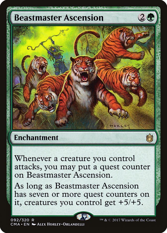 Beastmaster Ascension [Commander Anthology] | Card Merchant Takapuna