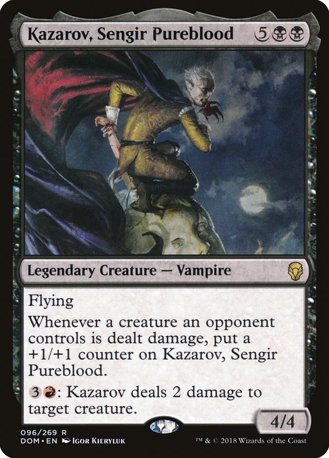 Kazarov, Sengir Pureblood [Dominaria] | Card Merchant Takapuna