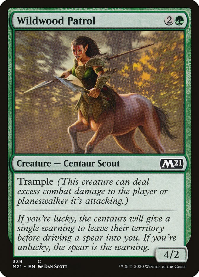 Wildwood Patrol [Core Set 2021] | Card Merchant Takapuna