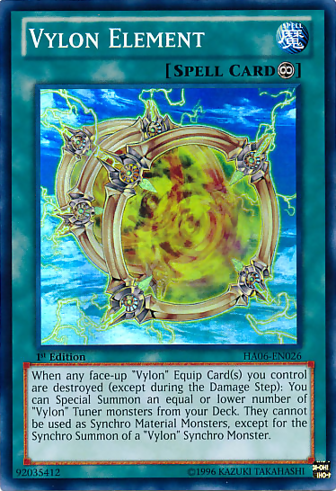 Vylon Element [HA06-EN026] Super Rare | Card Merchant Takapuna