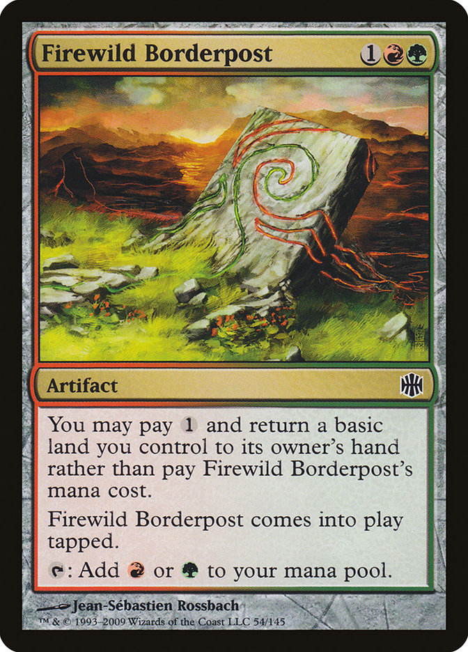 Firewild Borderpost [Alara Reborn] | Card Merchant Takapuna