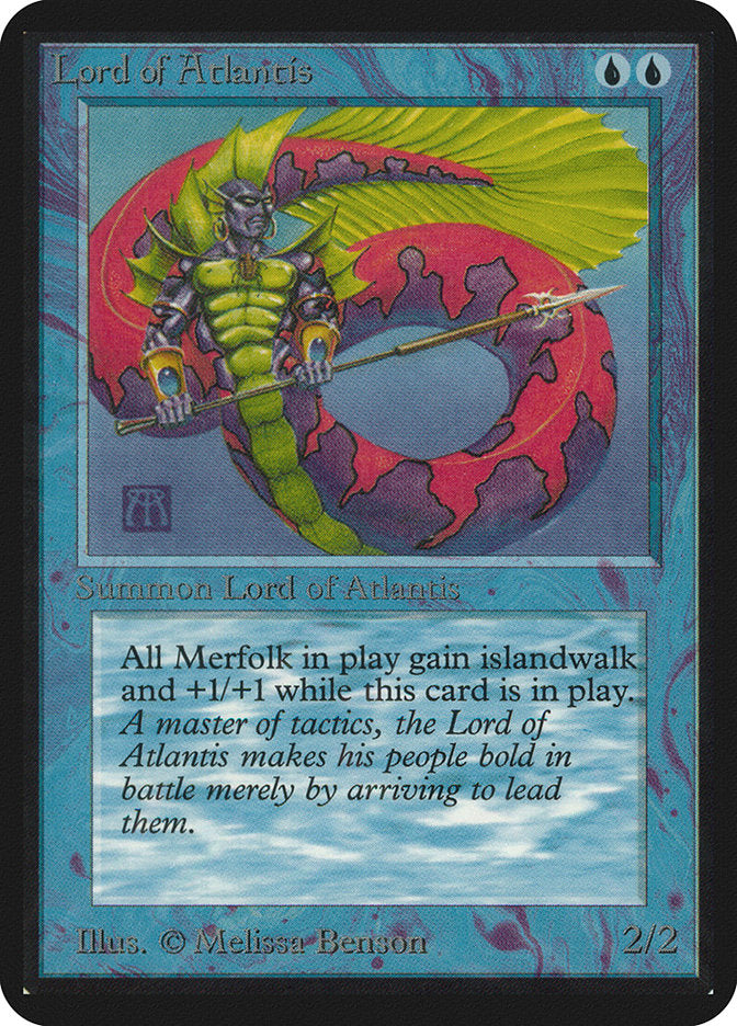 Lord of Atlantis [Alpha Edition] | Card Merchant Takapuna