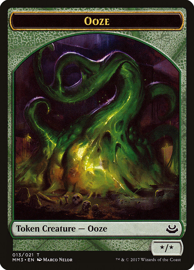 Ooze Token [Modern Masters 2017 Tokens] | Card Merchant Takapuna