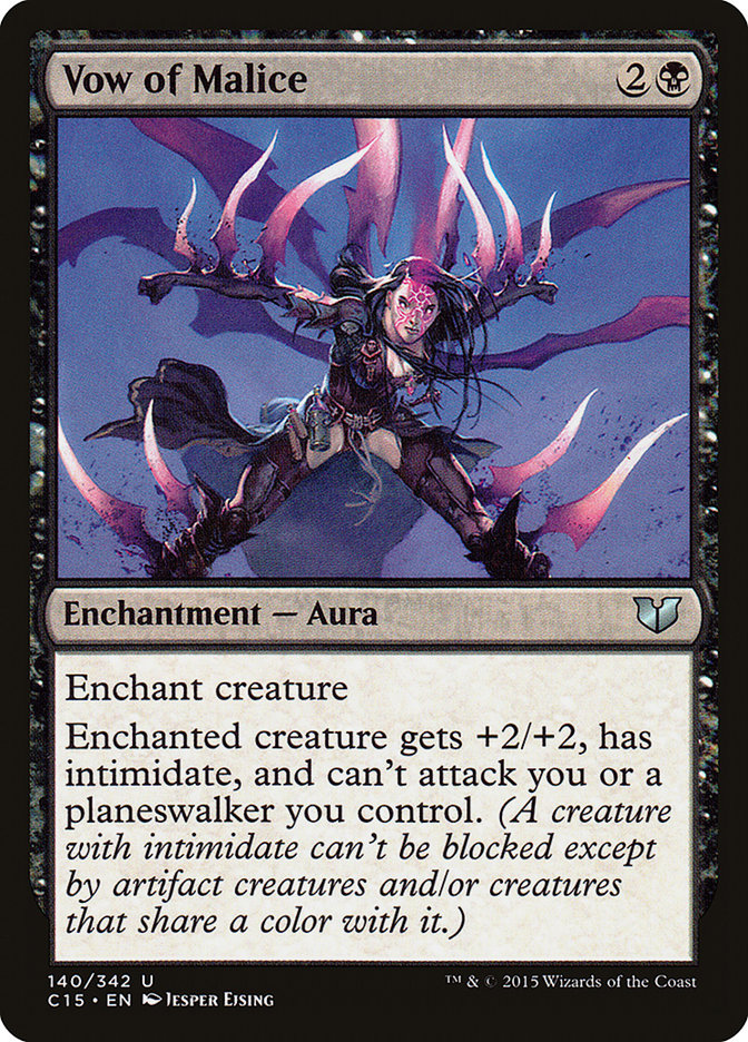 Vow of Malice [Commander 2015] | Card Merchant Takapuna