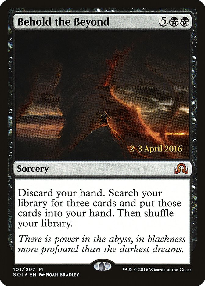 Behold the Beyond [Shadows over Innistrad Prerelease Promos] | Card Merchant Takapuna