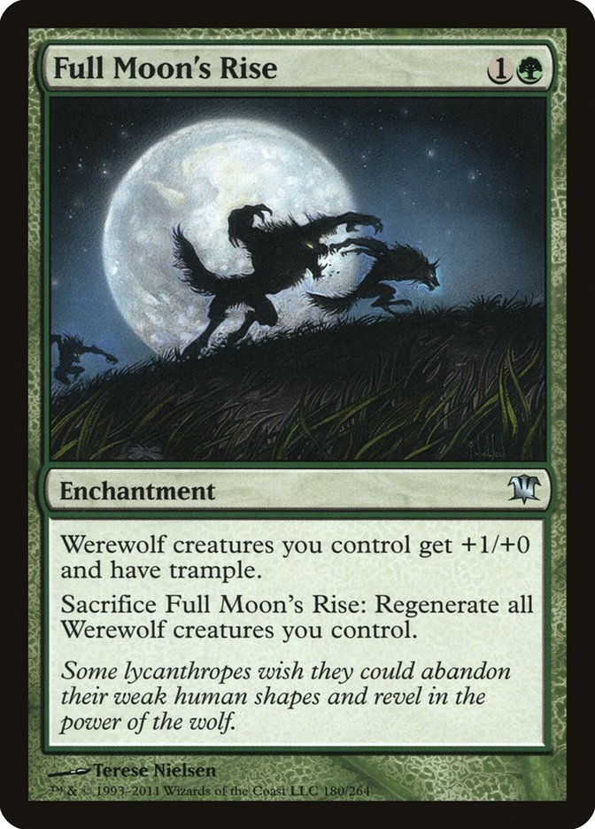 Full Moon's Rise [Innistrad] | Card Merchant Takapuna