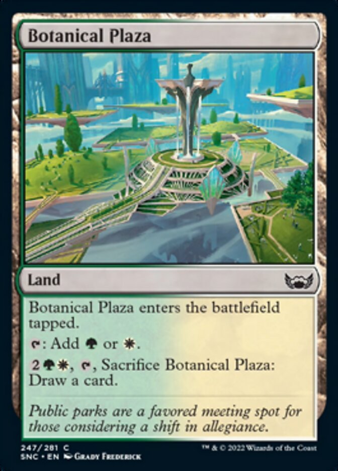 Botanical Plaza [Streets of New Capenna] | Card Merchant Takapuna