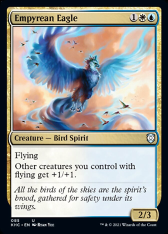 Empyrean Eagle [Kaldheim Commander] | Card Merchant Takapuna