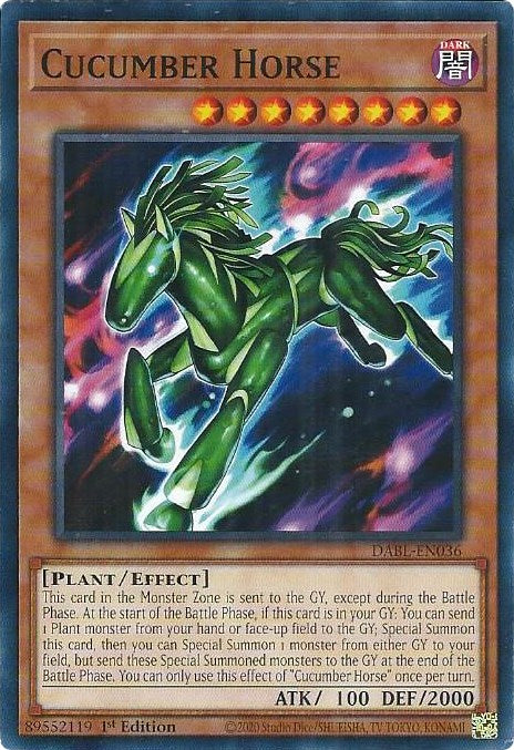 Cucumber Horse [DABL-EN036] Common | Card Merchant Takapuna