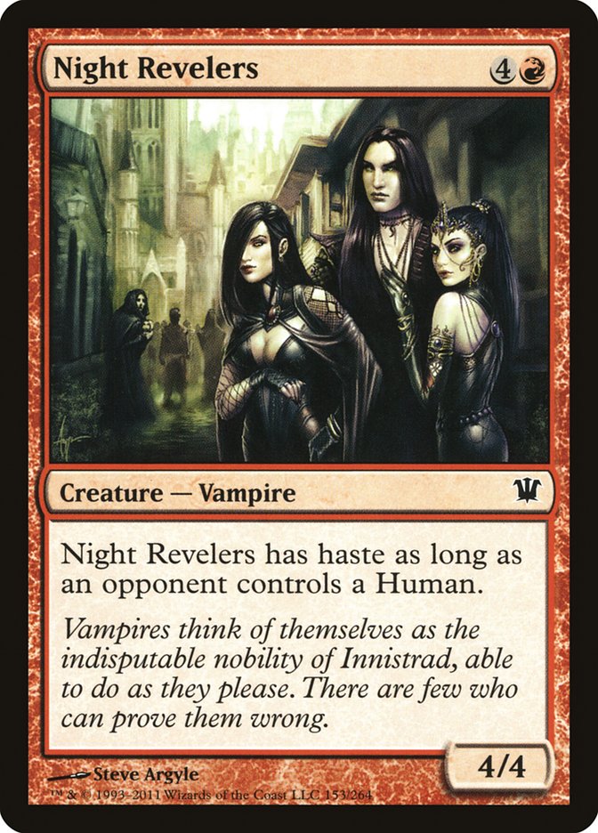 Night Revelers [Innistrad] | Card Merchant Takapuna