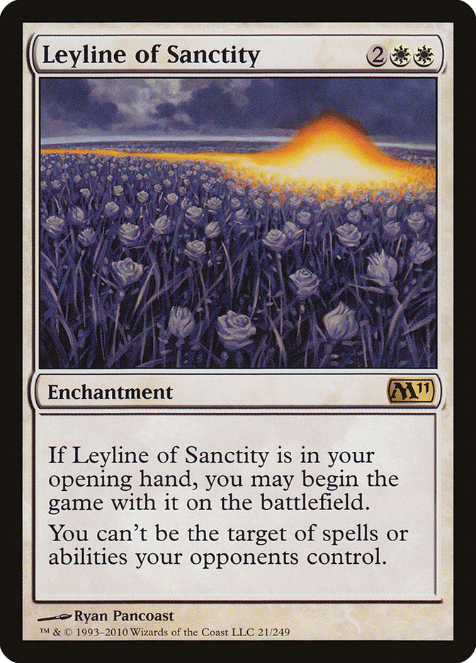Leyline of Sanctity [Magic 2011] | Card Merchant Takapuna