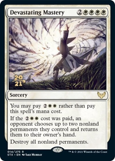 Devastating Mastery [Strixhaven: School of Mages Prerelease Promos] | Card Merchant Takapuna