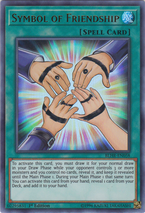 Symbol of Friendship [BLHR-EN058] Ultra Rare | Card Merchant Takapuna