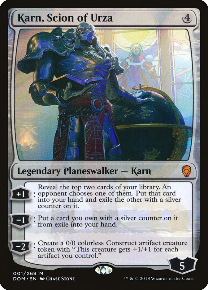 Karn, Scion of Urza [Dominaria] | Card Merchant Takapuna