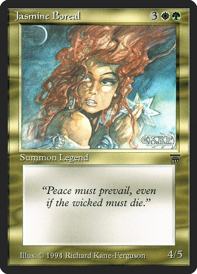 Jasmine Boreal [Legends] | Card Merchant Takapuna