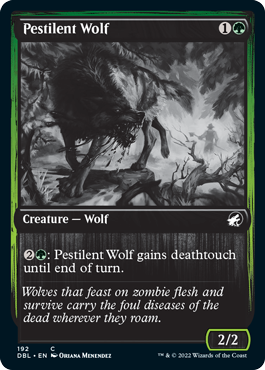 Pestilent Wolf [Innistrad: Double Feature] | Card Merchant Takapuna