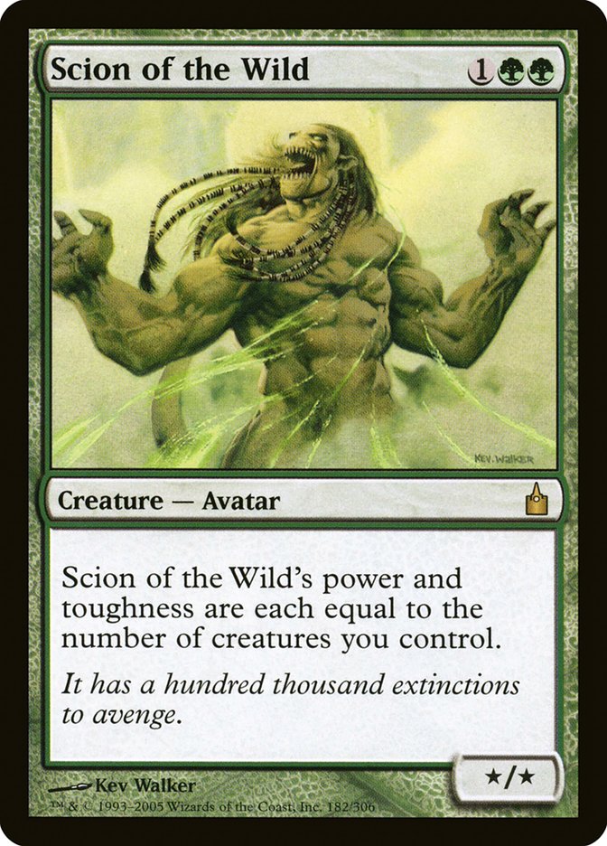 Scion of the Wild [Ravnica: City of Guilds] | Card Merchant Takapuna