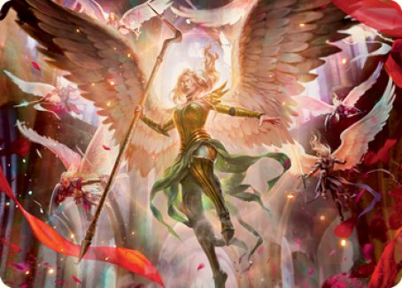 Sigarda's Summons Art Card [Innistrad: Crimson Vow Art Series] | Card Merchant Takapuna