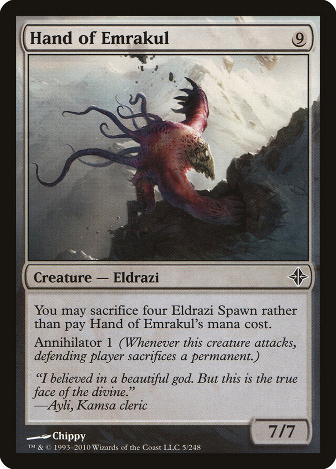 Hand of Emrakul [Rise of the Eldrazi] | Card Merchant Takapuna