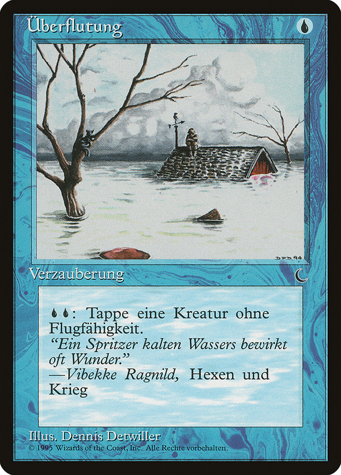 Flood (German) - "Uberflutung" [Renaissance] | Card Merchant Takapuna