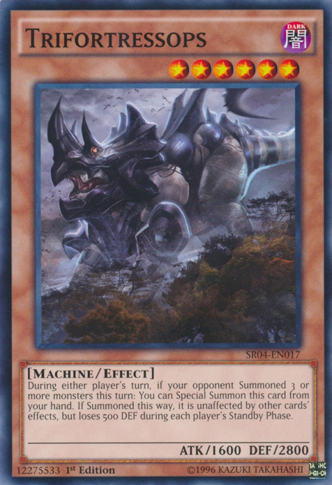 Trifortressops [SR04-EN017] Common | Card Merchant Takapuna