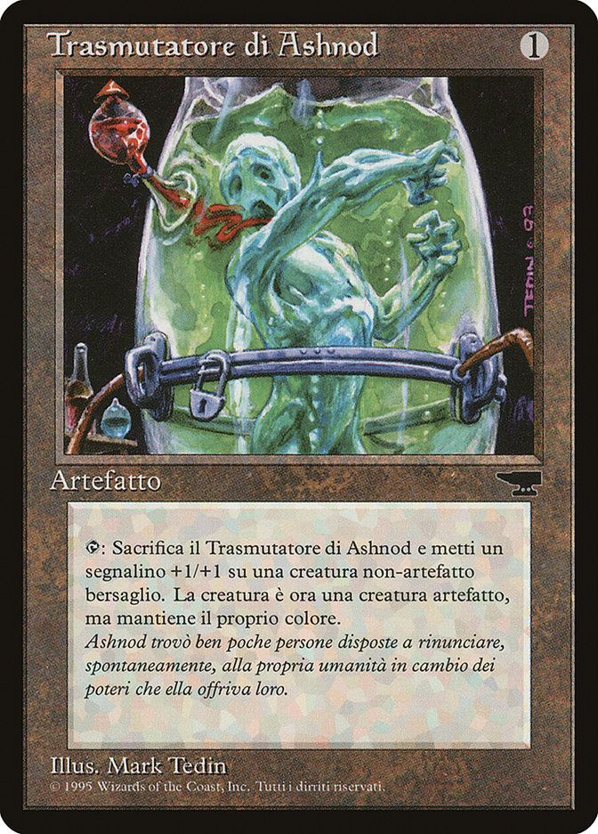 Ashnod's Transmogrant (Italian) - "Trasmutatore di Ashnod" [Rinascimento] | Card Merchant Takapuna