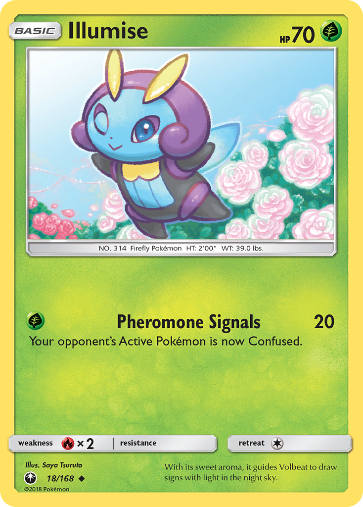 Illumise (18/168) [Sun & Moon: Celestial Storm] | Card Merchant Takapuna