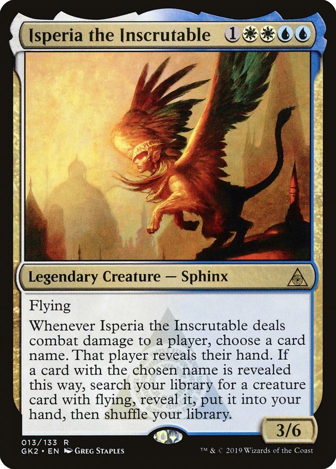 Isperia the Inscrutable [Ravnica Allegiance Guild Kit] | Card Merchant Takapuna