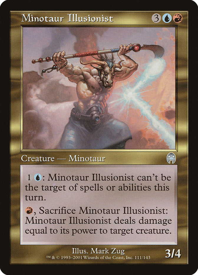 Minotaur Illusionist [Apocalypse] | Card Merchant Takapuna