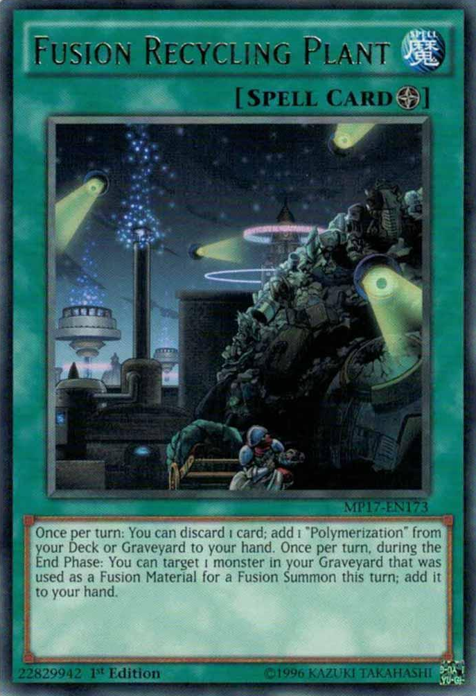 Fusion Recycling Plant [MP17-EN173] Rare | Card Merchant Takapuna