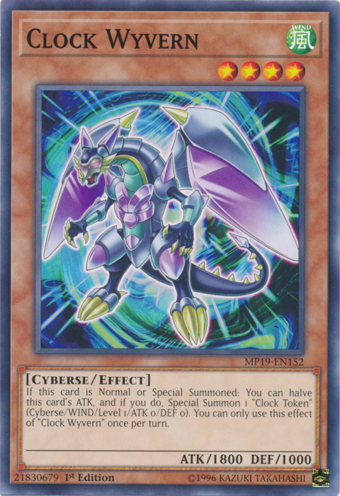 Clock Wyvern [MP19-EN152] Common | Card Merchant Takapuna