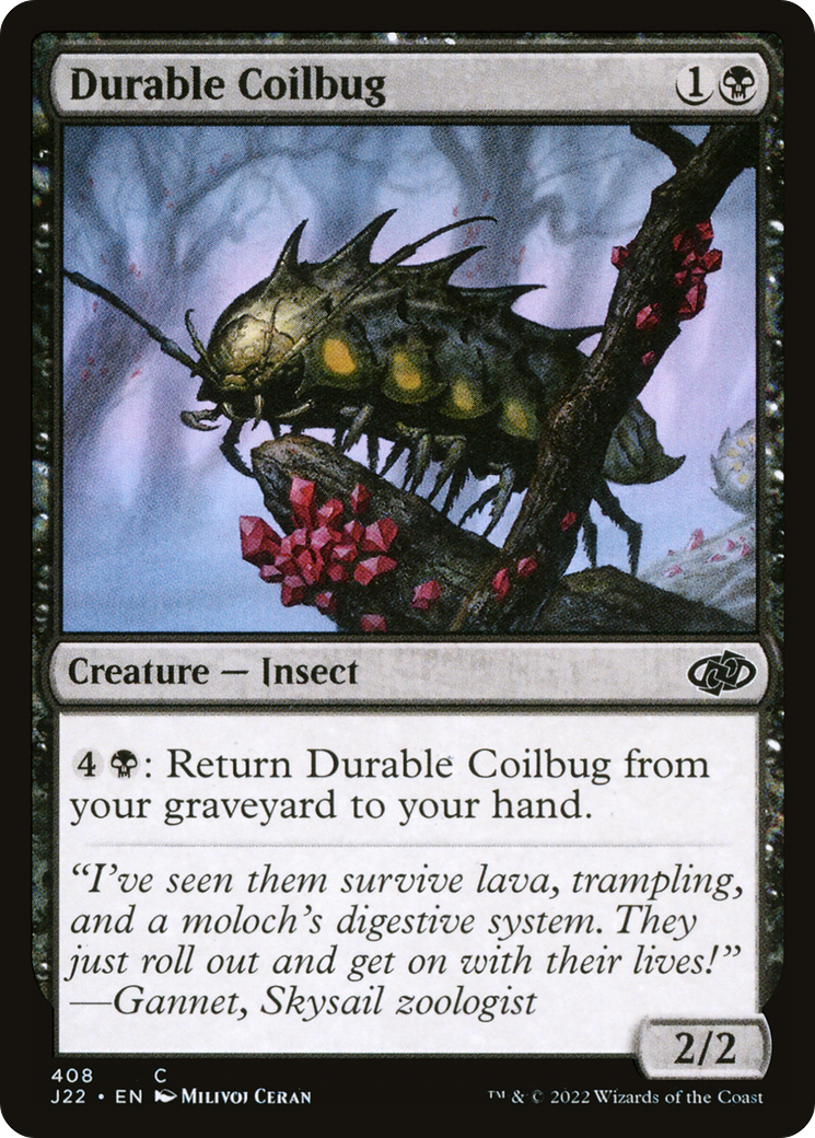 Durable Coilbug [Jumpstart 2022] | Card Merchant Takapuna