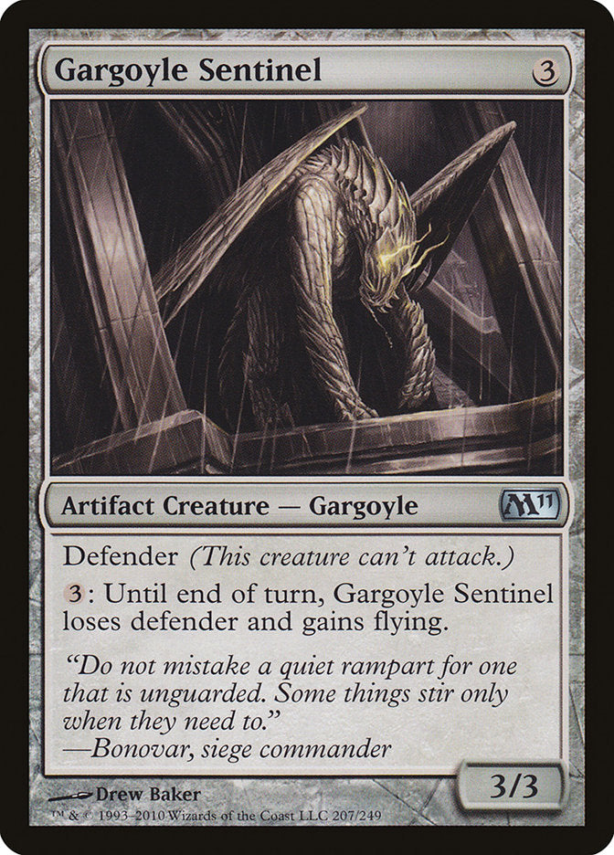 Gargoyle Sentinel [Magic 2011] | Card Merchant Takapuna