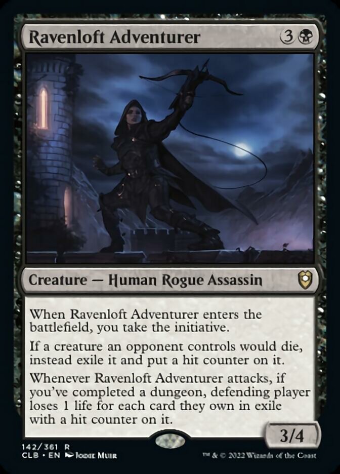 Ravenloft Adventurer [Commander Legends: Battle for Baldur's Gate] | Card Merchant Takapuna