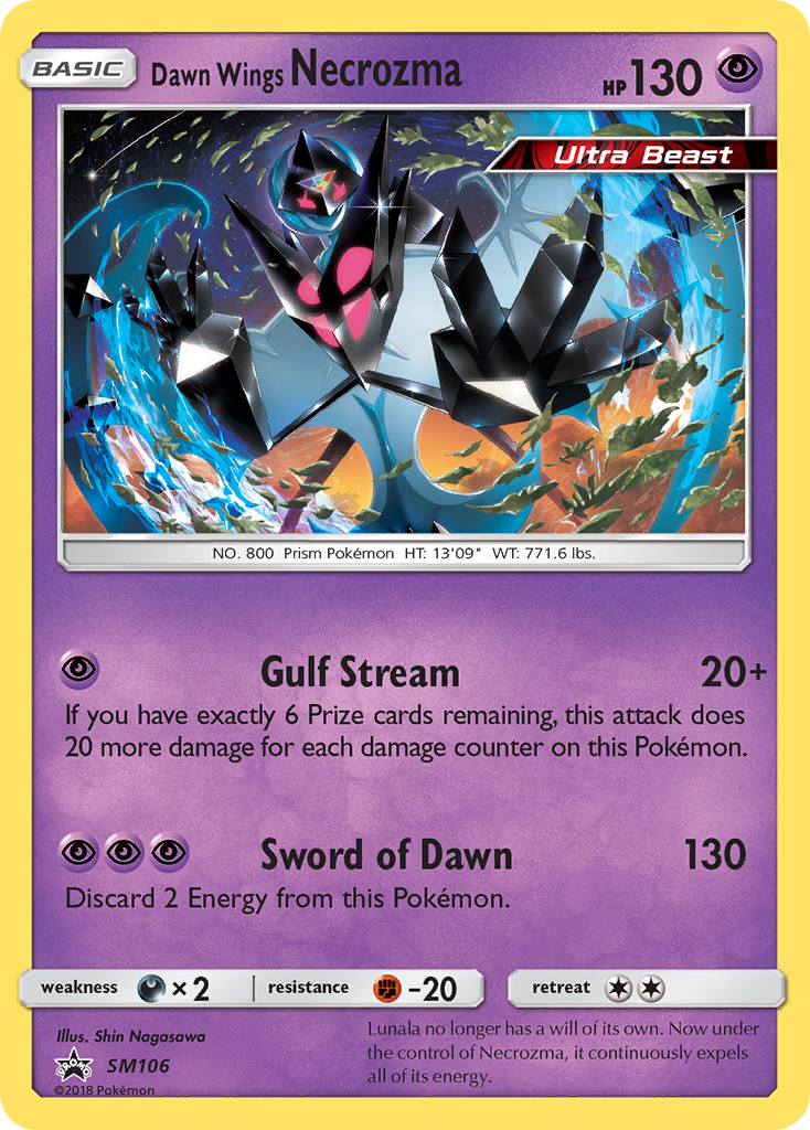 Dawn Wings Necrozma (SM106) [Sun & Moon: Black Star Promos] | Card Merchant Takapuna