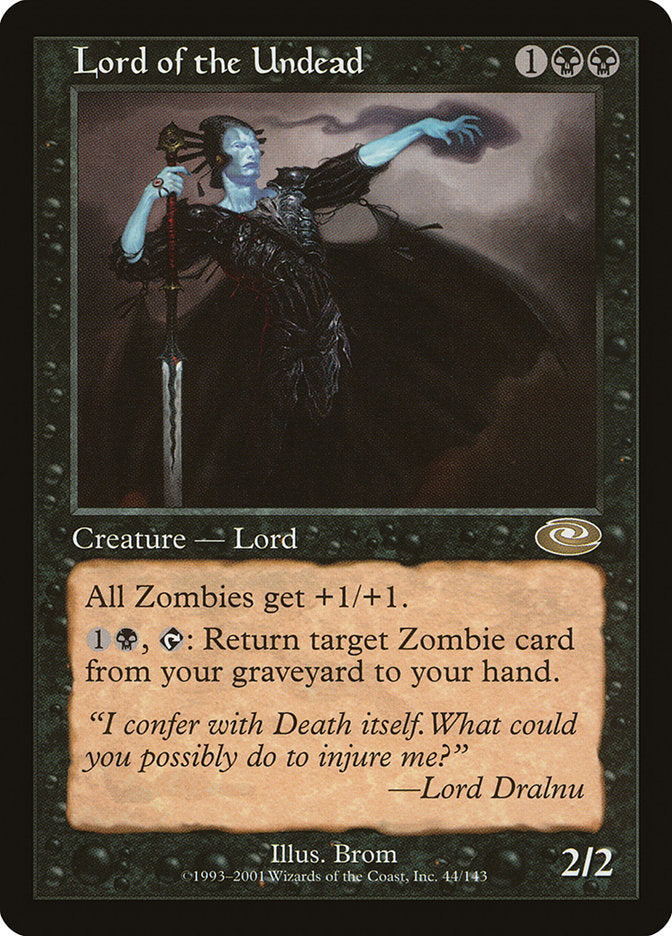 Lord of the Undead [Planeshift] | Card Merchant Takapuna