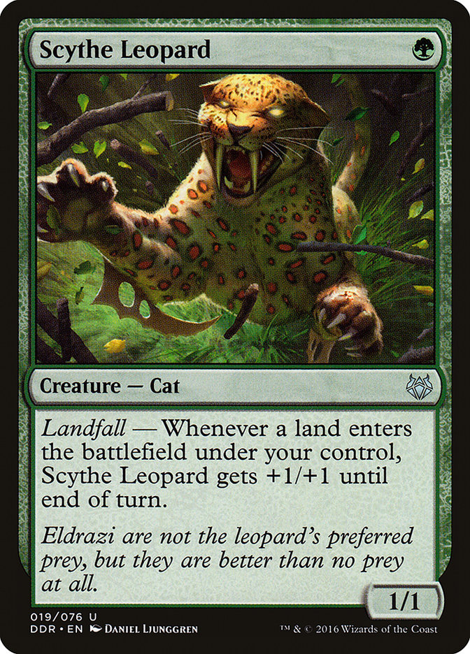 Scythe Leopard [Duel Decks: Nissa vs. Ob Nixilis] | Card Merchant Takapuna