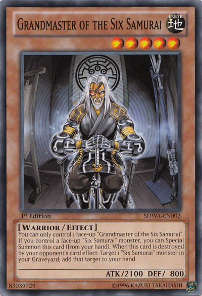 Grandmaster of the Six Samurai [SDWA-EN002] Common | Card Merchant Takapuna