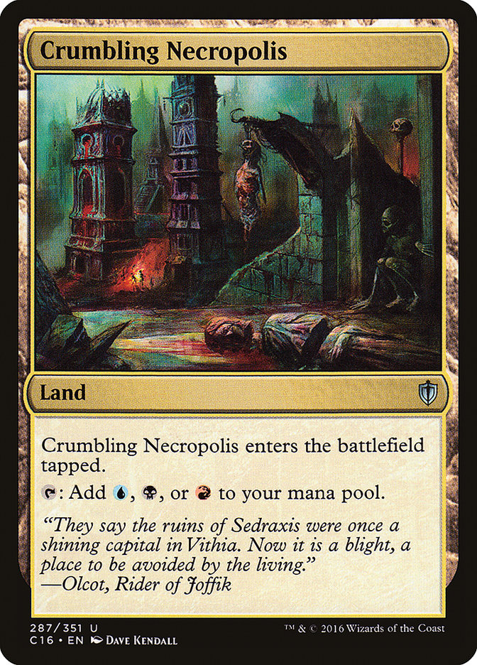 Crumbling Necropolis [Commander 2016] | Card Merchant Takapuna