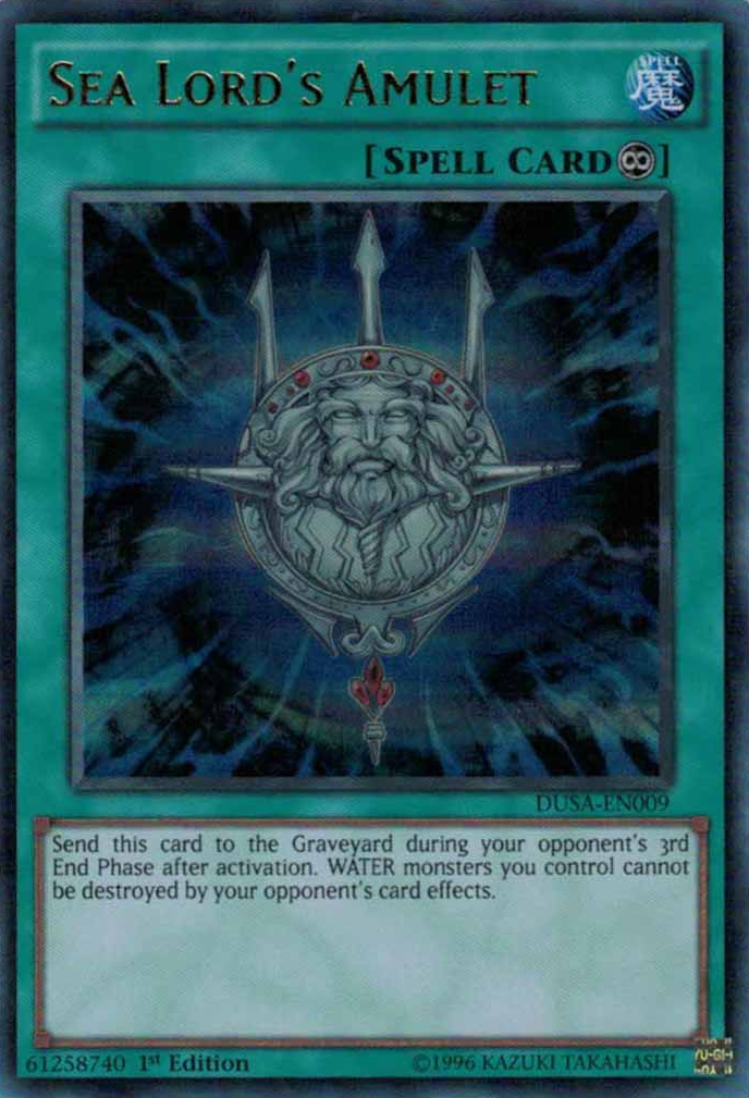 Sea Lord's Amulet [DUSA-EN009] Ultra Rare | Card Merchant Takapuna