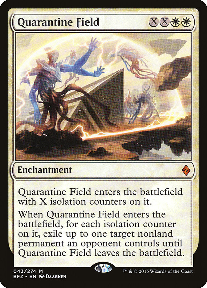 Quarantine Field [Battle for Zendikar] | Card Merchant Takapuna