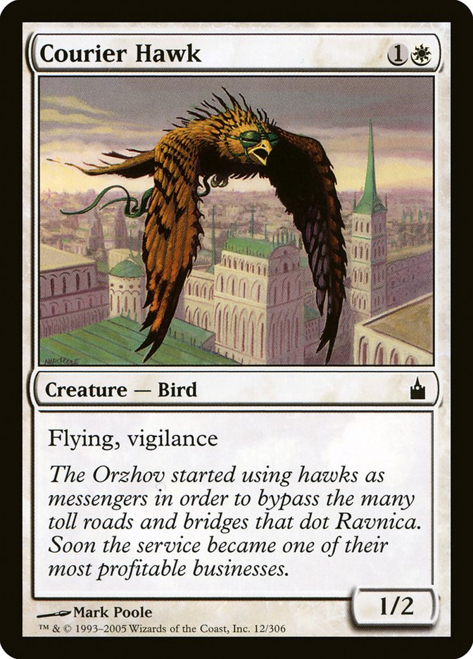 Courier Hawk [Ravnica: City of Guilds] | Card Merchant Takapuna