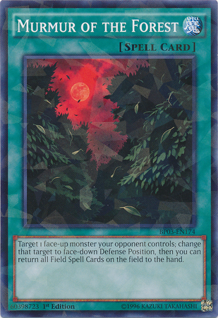 Murmur of the Forest [BP03-EN174] Shatterfoil Rare | Card Merchant Takapuna