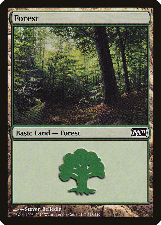 Forest (248) [Magic 2011] | Card Merchant Takapuna